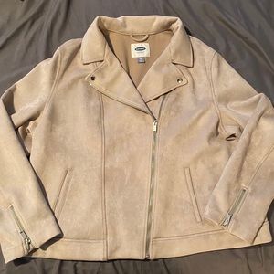 Old Navy suede coat size XXL